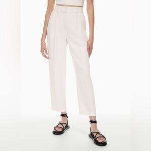 Aritzia Wilfred Carrot pant in Light Birch